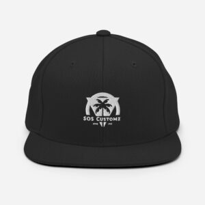 Products Black Palm Tree Snapback Hat